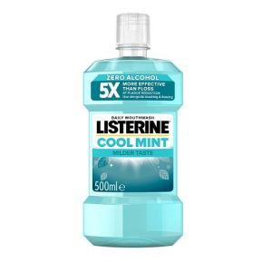 Listerine M/Wash 500ml Coolmint Milder Taste Zero