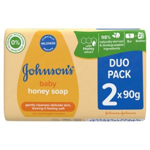 Johnson's Baby Honey Soap 2x90g