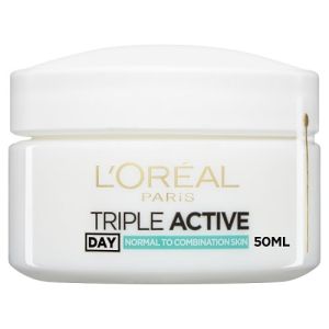 L'Oreal Triple Active Moisturiser 50ml Day Normal to Combination Skin