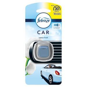 Febreze Clip On Car Air Freshener 2ml Cotton Fresh