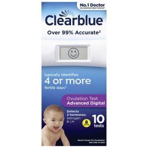 Clearblue Advanced Ovulation Dual Hormone Indicator 10s