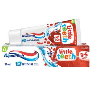 Aquafresh Kids T/Paste 50ml Little Teeth Tube 3-5Y