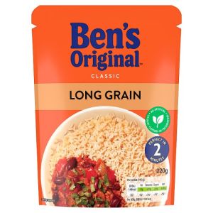 Bens Original Long Grain Microwavable Rice 220G