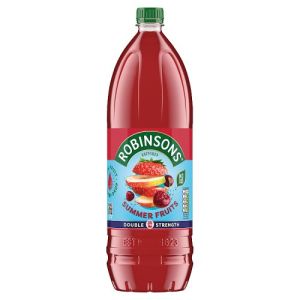 Robinsons Double Strength No Added Sugar Summer Fruits Squash 1.75L