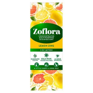 Zoflora Disinfectant Lemon Zing 120ml