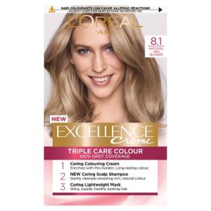 L'Oreal Excellence Ash Blonde 8.1 Hair Dye