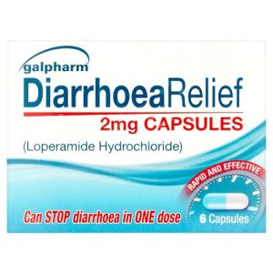 Galpharm Diarrhoea Relief Caps 2mg