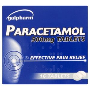 Galpharm Paracetamol Tablets 500mg 16's