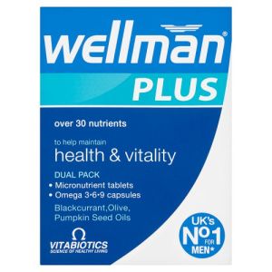 Vitabiotics Wellman+ Omega 3, 6, 9 Tabs/Caps 56s