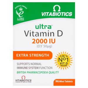 Vitabiotics Ultra D3 2000Iu 96 Tabs