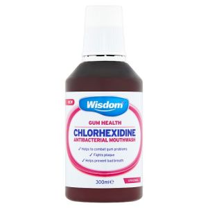 Wisdom Chlorhexidine Alcohol Original M/Wash 300ml