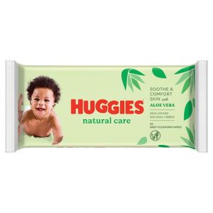 Huggies Baby Wipes 56s Natural Care