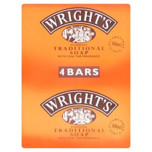 Wrights Traditional Soap 100g 4 Pack