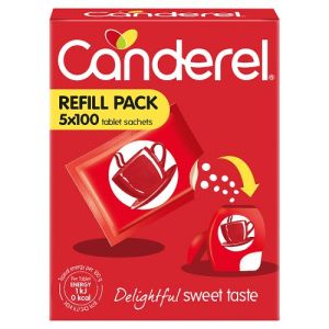 Canderel Tablets 500s Refill Sachets 42.5g