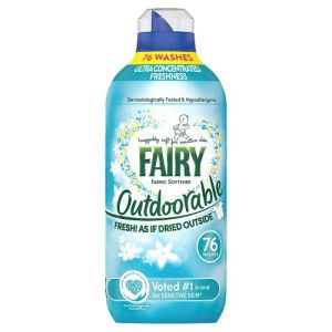 Fairy Laundry Detergent 1.064Ltr Outdoorable Non Bio 76w