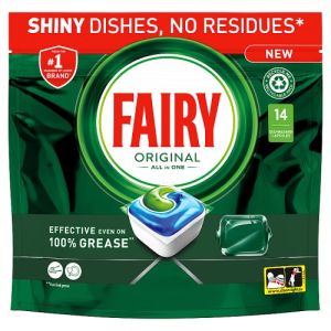 Fairy All in One Dishwasher Tablets 14pk Original