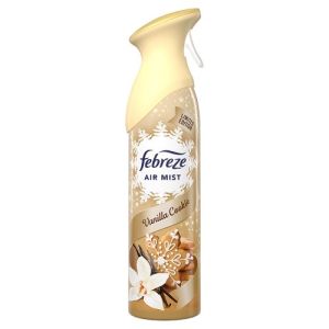 Febreze Air Mist Freshener Aerosol Spray Vanilla Cookie 185ML