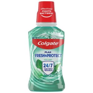 Colgate M/Wash Plax 250ml Soft Mint Green