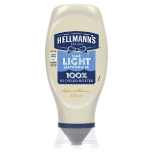 Hellmanns Light Mayonnaise Squeezy 430ml