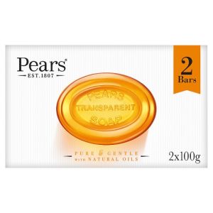 Pears Bar Soap 100g Transparent (Amber) Twin Pack